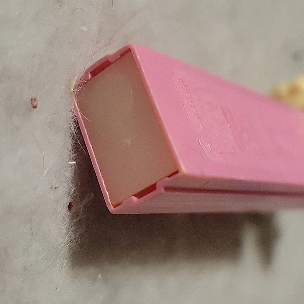 1 Vtg 1960's PEZ Easter White Lamb Chop Pink No Foot Candy Dispenser
